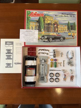 Schuco Montagekasten Mercedes-Benz 190 SL