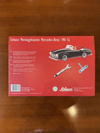 Schuco Montagekasten Mercedes-Benz 190 SL