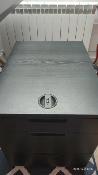 Cajonera Galant Negra/Marrón