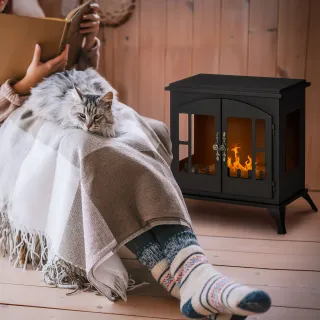 Camino a Bioetanolo in Acciaio Inox con Bruciatore