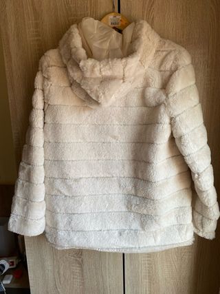 Chaqueta pelito beige