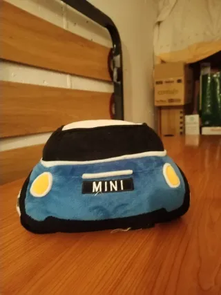 Peluche Coche Mini Azul