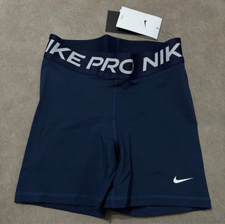 Shorts azul oscuro 5” Nike Pro talla S