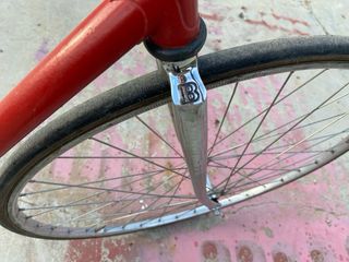 Bicicleta Fixie Roja