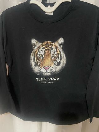 Camiseta niña tigre Feline Good