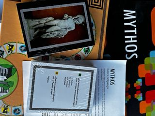 Juego de mesa MYTHOS Mitología, literatura y arte