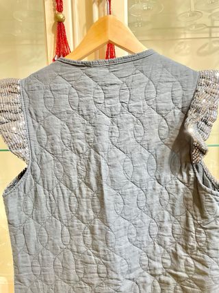 Chaleco Lentejuelas Mujer Talla Única