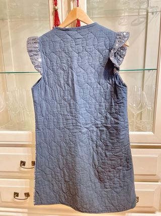 Chaleco Lentejuelas Mujer Talla Única