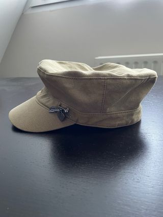 Gorra militar beige/verde