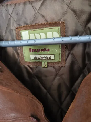 Chaqueta de piel hombre