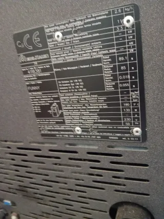 Stufa a pellet Edilkamin 11kW