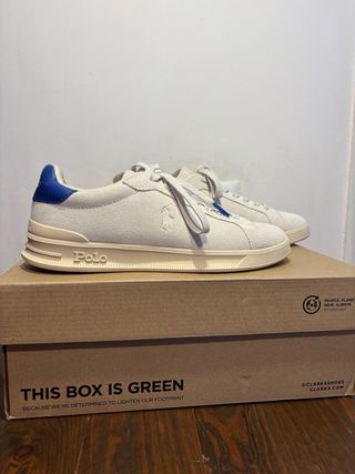 Zapatillas Polo Ralph Lauren piel de ante 39