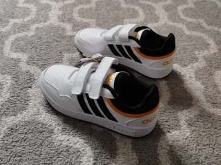 Tênis Adidas Hoops Infantil Branco