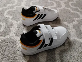 Tênis Adidas Hoops Infantil Branco