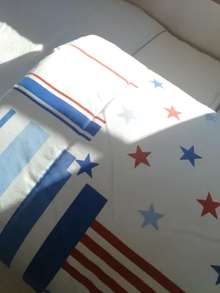 Edredón infantil estrellas y rayas