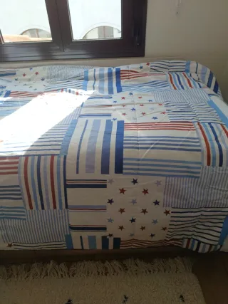 Edredón infantil estrellas y rayas