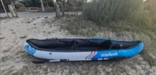 Kayak hinchable para 2 personas