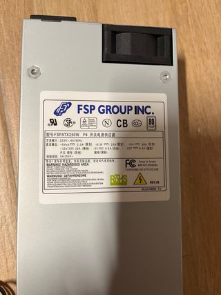 Fuente alimentación PC