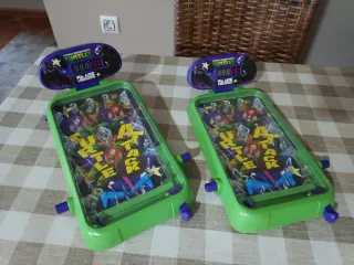 2 Juegos Pinball Tortugas Ninja
