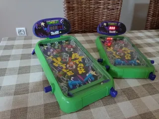 2 Juegos Pinball Tortugas Ninja