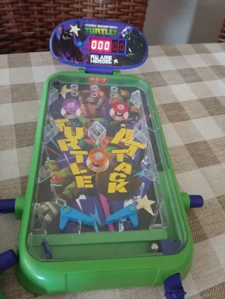 2 Juegos Pinball Tortugas Ninja
