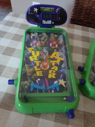 2 Juegos Pinball Tortugas Ninja