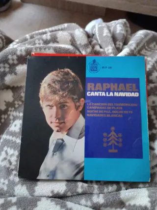 Lote discos Single Raphael Canta La Navidad, otros