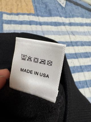 Chaqueta Corteiz X Denim Tears Negra