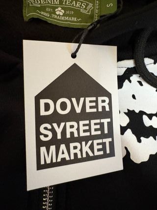 Chaqueta Corteiz X Denim Tears Negra