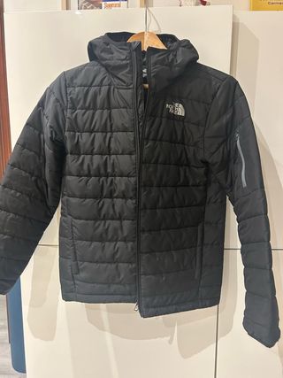 Chaqueta The North Face Negra Talla XL de chico