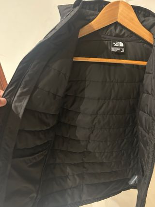 Chaqueta The North Face Negra Talla XL de chico