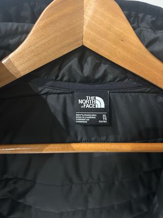 Chaqueta The North Face Negra Talla XL de chico