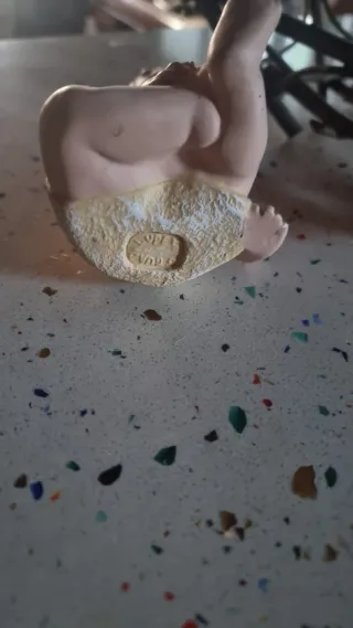 Virgen del Carmen y Niño Jesús Estatua