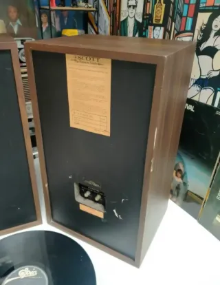 Altavoces Vintage Scott 176B