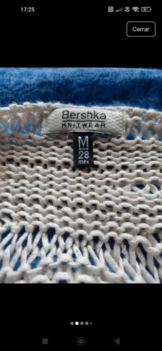 Jersey beige mangas murciélago talla única