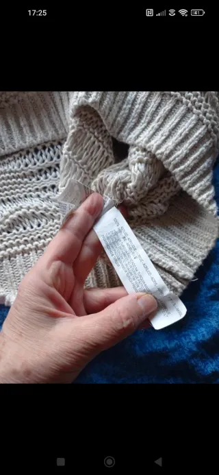 Jersey beige mangas murciélago talla única