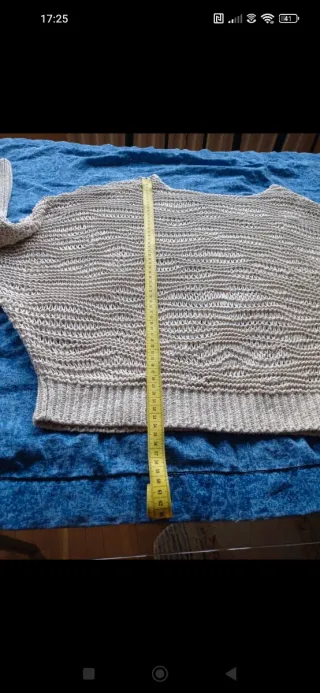 Jersey beige mangas murciélago talla única