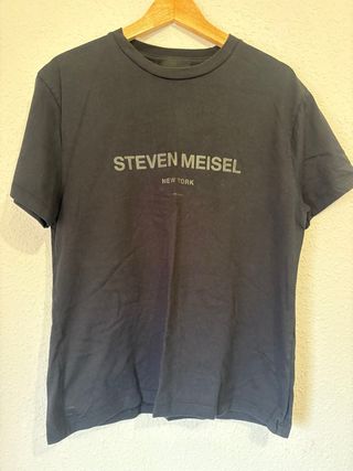 Camiseta Steven Meisel Zara Negra