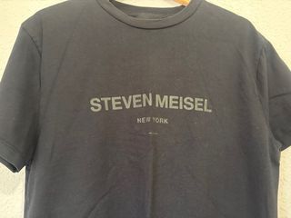 Camiseta Steven Meisel Zara Negra