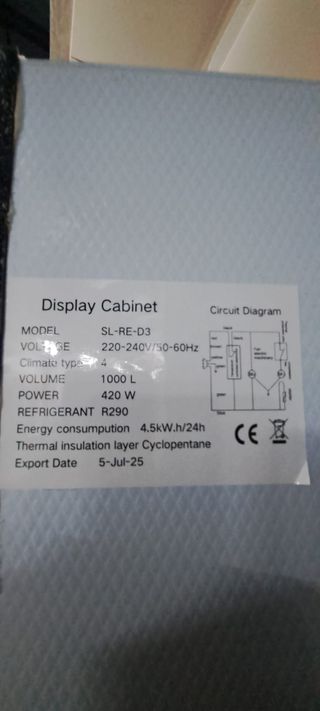 NEVERAS DE BEBIDAS MARCA GLOBLAL NUEVAS