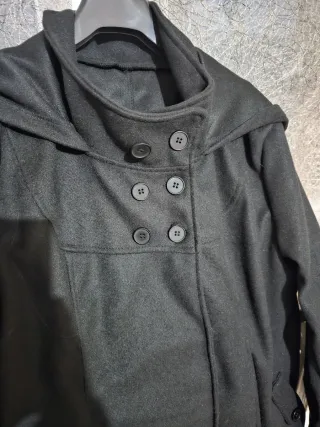 Cappotto Shein Nero Taglia 3XL