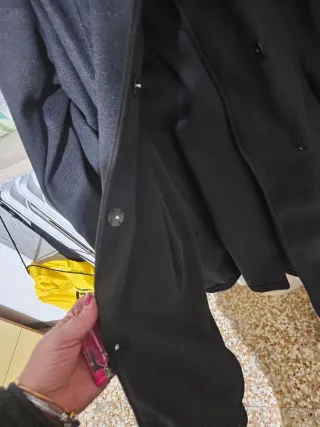 Cappotto Shein Nero Taglia 3XL