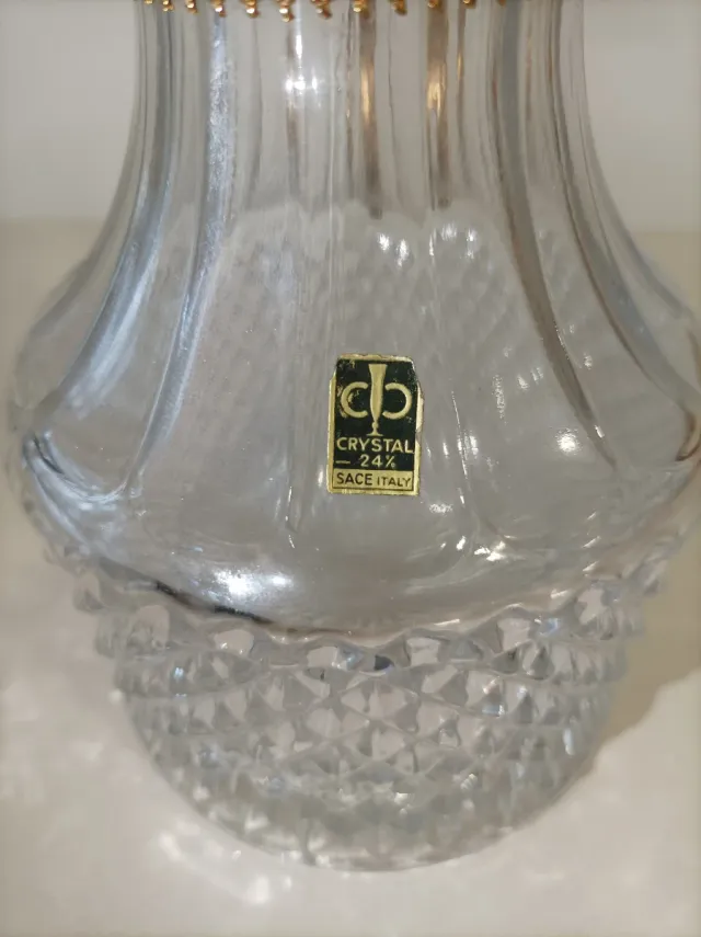 Caraffa per liquori design italiano