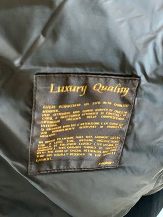 Plumífero Moorer azul talla 54