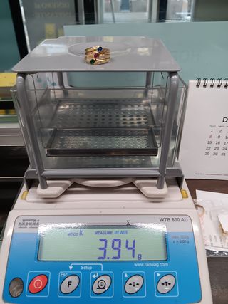 Anillo Oro 18K Multicolor