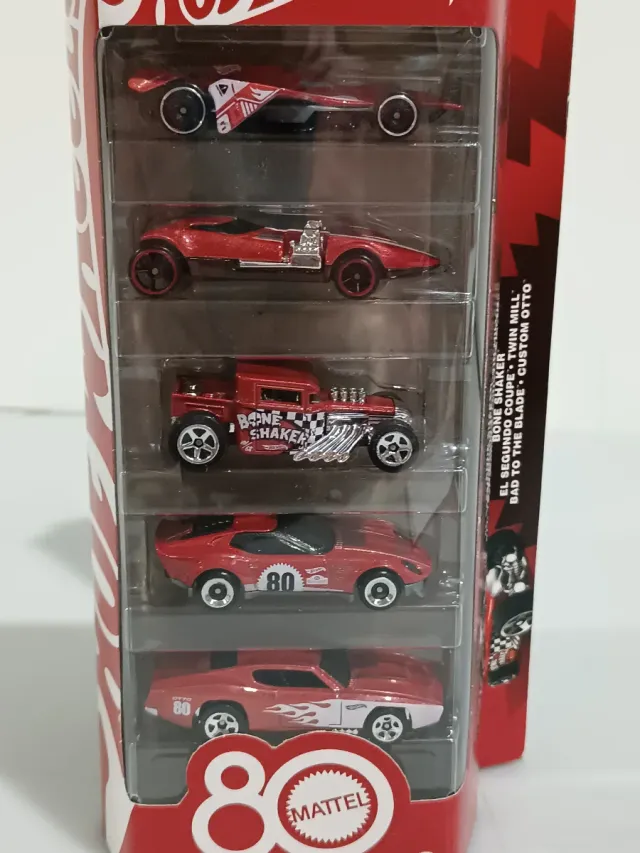 Hot Wheels Mattel 80 10 coches E1Y8782