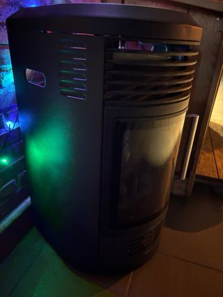 Estufa de gas Qlima negra