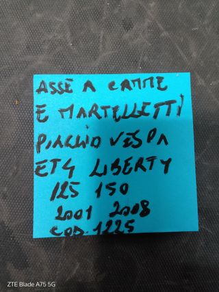 Albero motore e bilancieri Vespa ET4 50