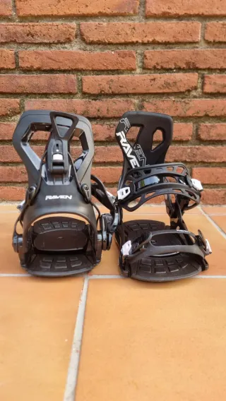 Fijaciones Snowboard Rápidas – Raven Fastec 360 XL