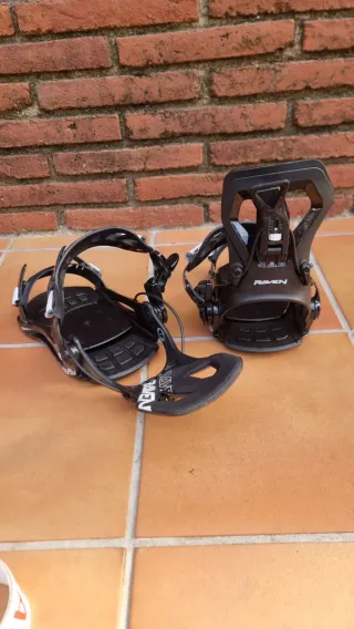 Fijaciones Snowboard Rápidas – Raven Fastec 360 XL